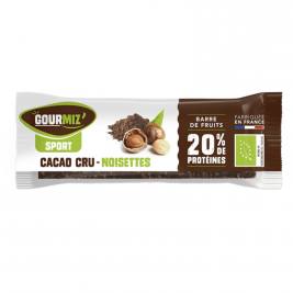Gourmiz Protéinées cacao cru noisette bio 35g