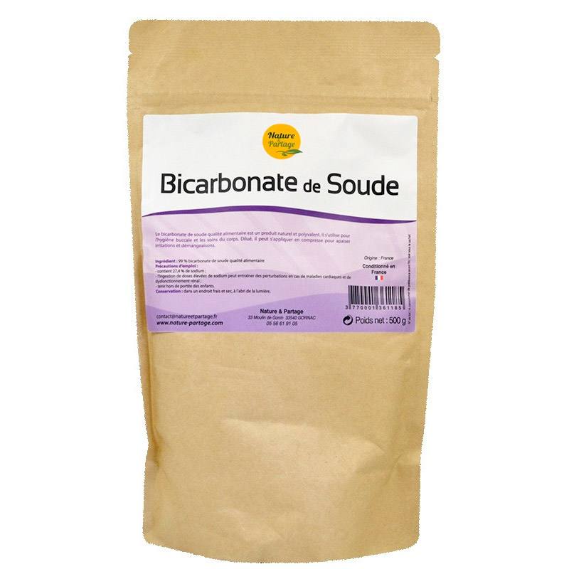 Bicarbonate de soude alimentaire 500g