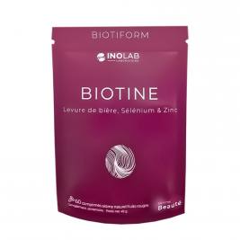 Biotiform biotine levure de bière sélénium zinc 60 comprimés