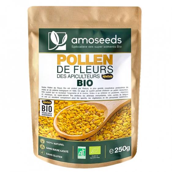 Pollen de fleurs bio 250g