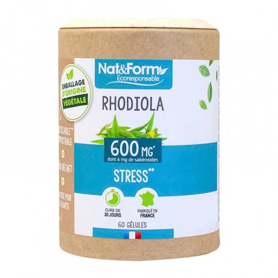 Rhodiola éco-responsable 60 gélules