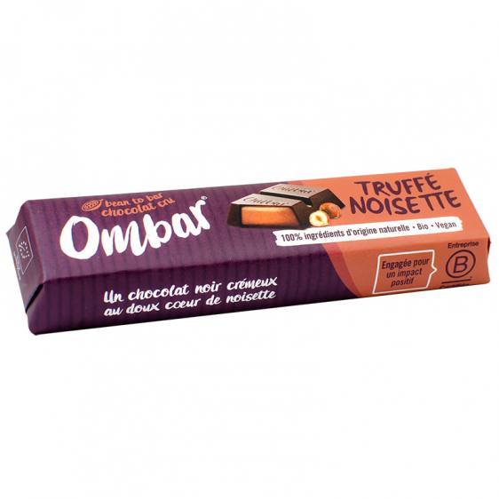Ombar Barre Fondant Truffé noisette 42g
