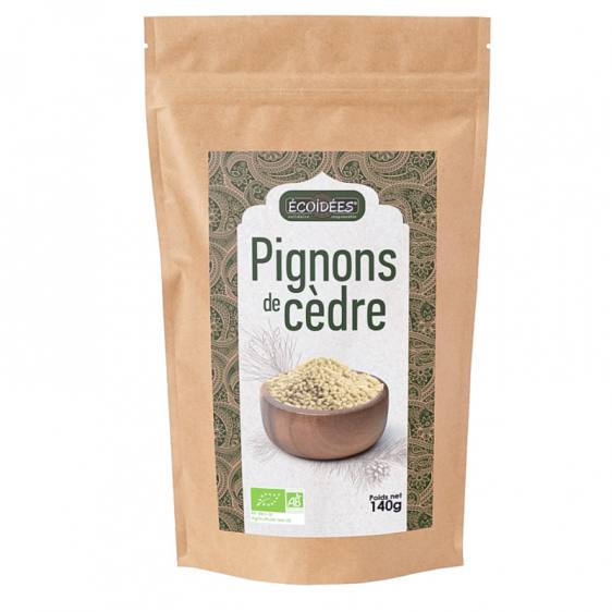 Pignons de cèdre crus bio 140g