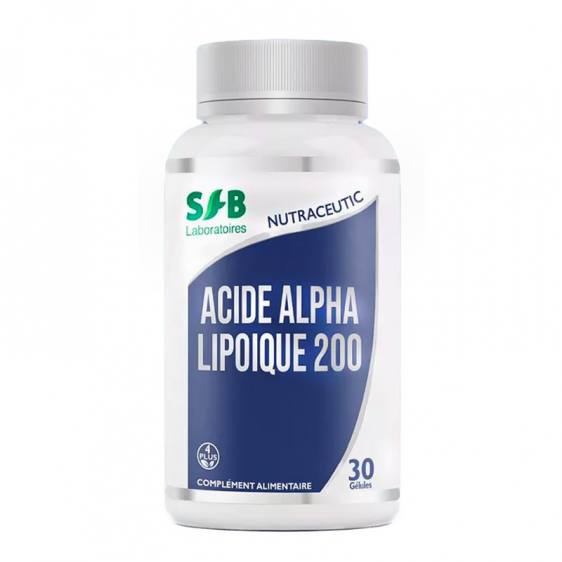 Acide Alpha Lipoïque 200 30 gélules