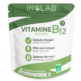 B12form issue du shiitaké vegan bio 60 comprimés