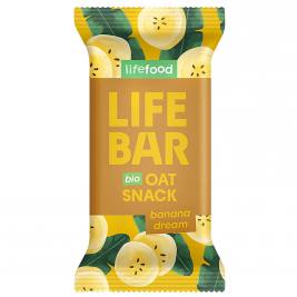 Barre Lifebar snack d'avoine rêve de banane 40g