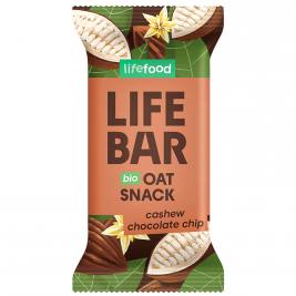 Lifebar snack d'avoine chocolate chips 40g
