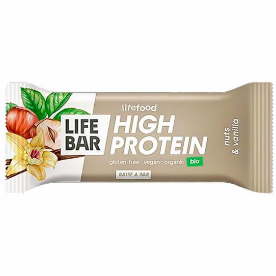 Barre Lifebar protéinée noix vanille 40g