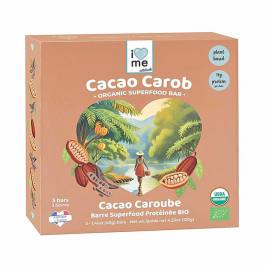 Barres protéinée cacao caroube bio 120g