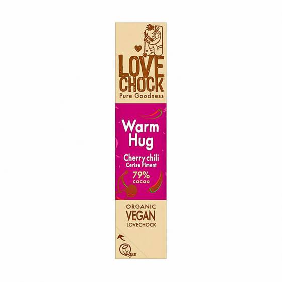 Lovechock barre cerise piment 40g