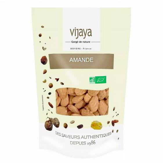 Amandes décortiquées bio 500g