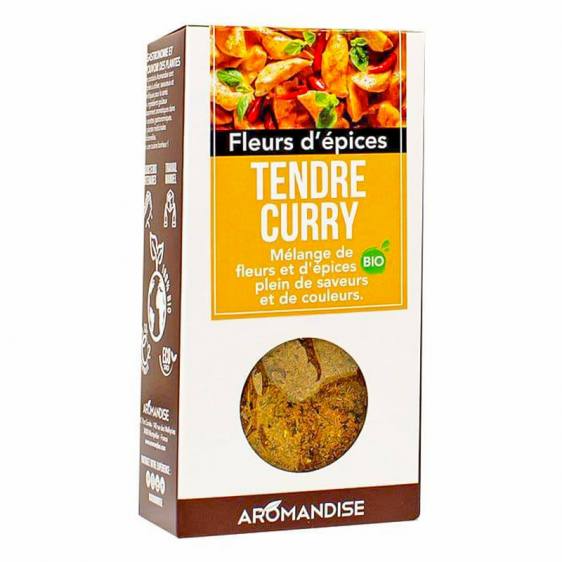 Fleurs d'épices Tendre curry bio 40g
