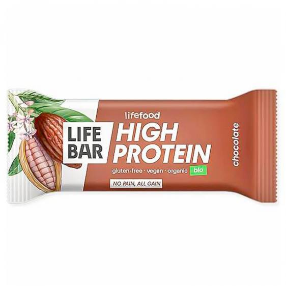 Lifebar Protein chocolat protéine verte 40g
