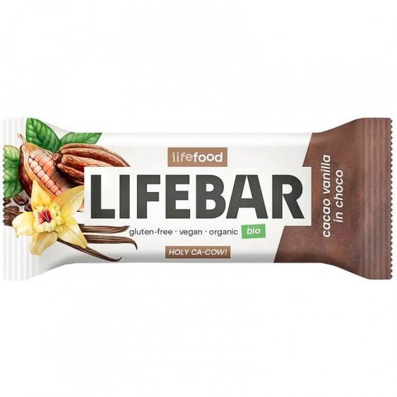 Barre Lifebar InChoco cacao vanille 40g