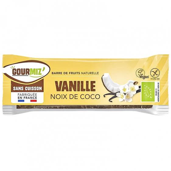 Gourmiz Vanille noix de coco bio 35g