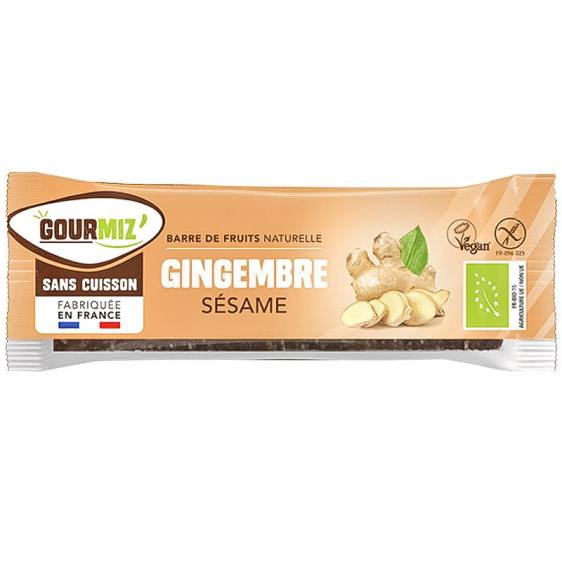 Gourmiz Gingembre frais sésame bio 35g