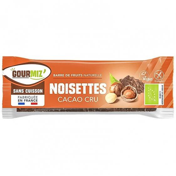 Gourmiz Noisette cacao cru bio 35g
