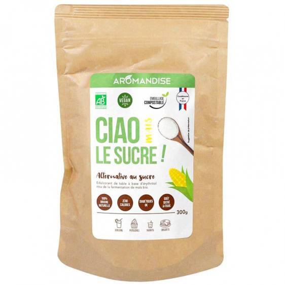 Ciao le sucre Maïs Erythritol bio 300g