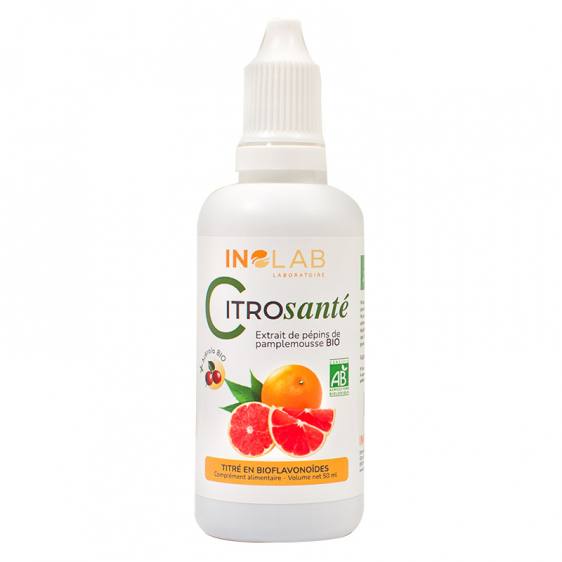 Citrosanté extrait de pépins de pamplemousse bio 50ml
