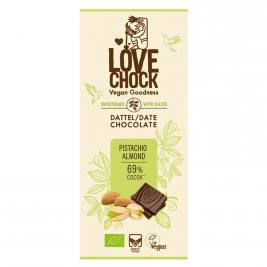 Lovechock tablette pistache amande 70g