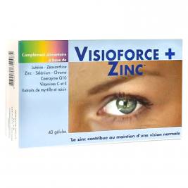 Visioforce + Zinc 40 gélules