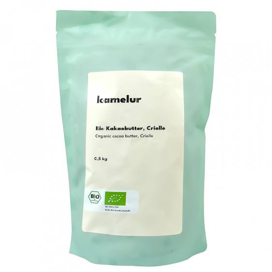 Beurre de cacao criollo cru bio 500g