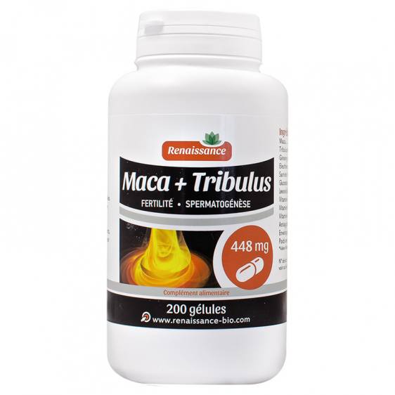 Maca Tribulus 200 gélules