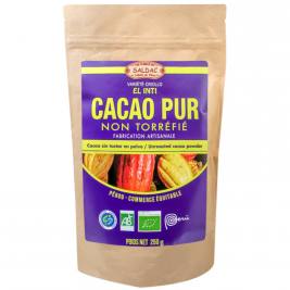 Cacao criollo cru en poudre bio équitable 250g