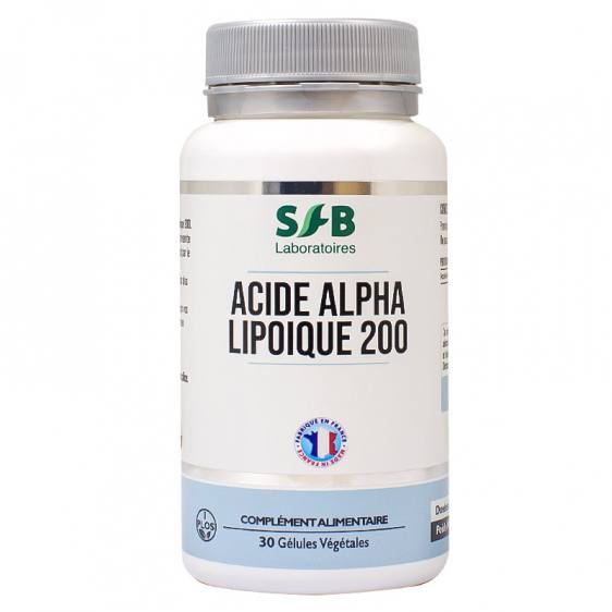 Acide Alpha Lipoïque 200 30 gélules