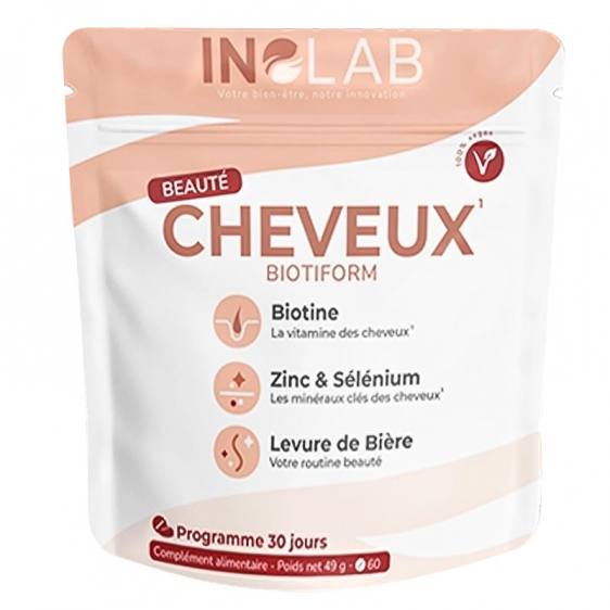 Biotiform biotine levure de bière sélénium zinc 60 comprimés