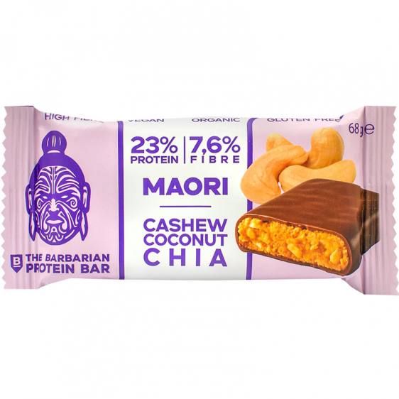 Barre Maori Cajou Coco Chia bio 68g