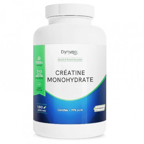 Créatine monohydrate 180 gélules