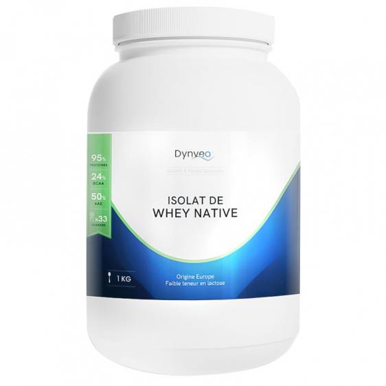 Isolat de Whey native 1kg