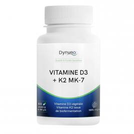 Vitamine D3 K2 MK7 60 gélules