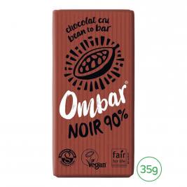 Ombar Noir 90% cacao cru 35g