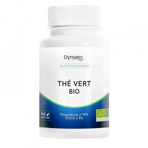 Thé vert bio 60 gélules