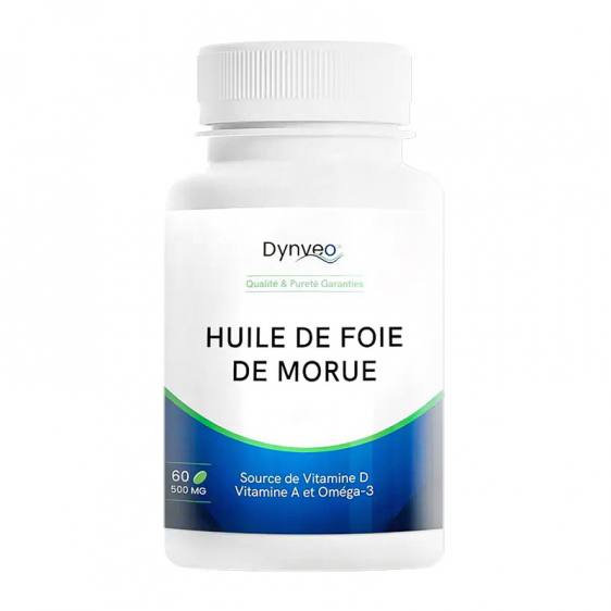 Huile de foie de morue 60 gélules