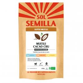 Muesli Cacao cru bio 220g