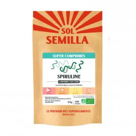 Spiruline crue bio 100 comprimés