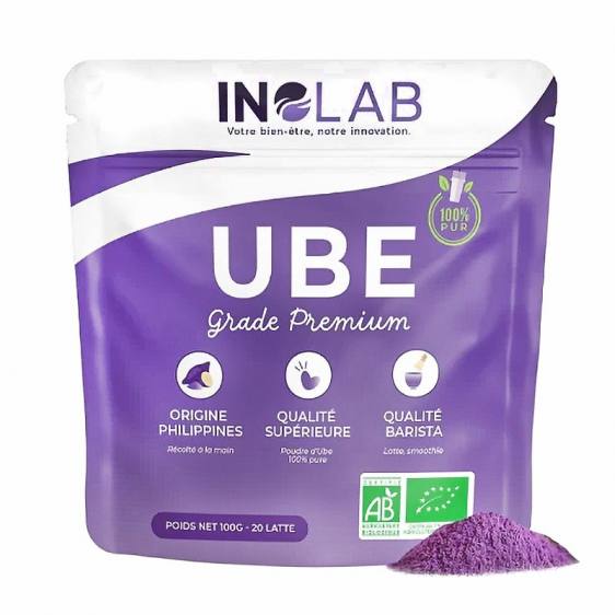 Poudre d’ube premium des Philippines bio 100g