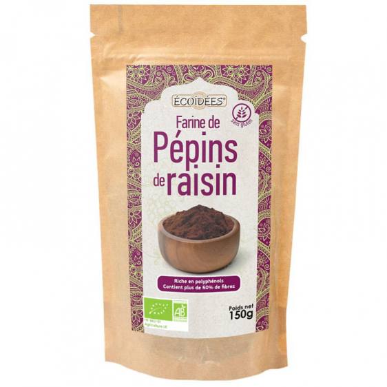 Farine de pépins de raisin bio 150g