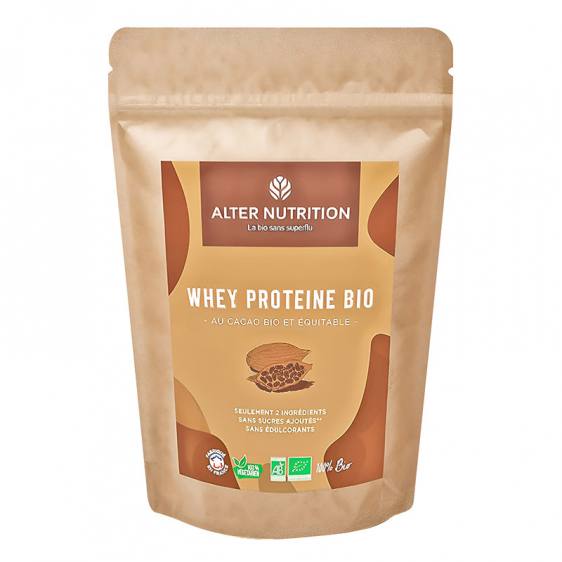 Whey protéine cacao bio 500g