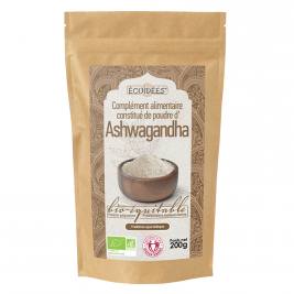 Ashwagandha bio équitable en poudre 200g