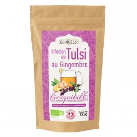 Infusion de Tulsi gingembre bio équitable 125g