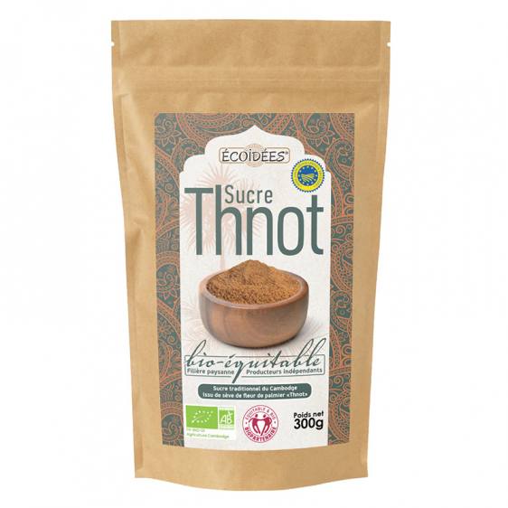 Sucre de palmier Thnot bio équitable 300g