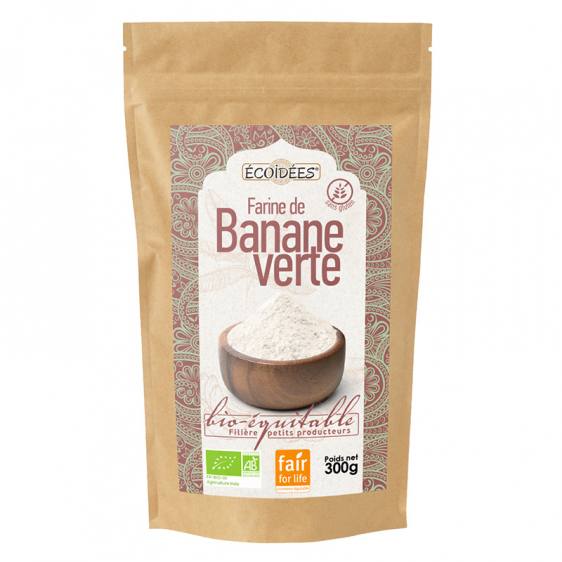 Farine de banane verte bio équitable 300g
