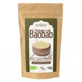 Poudre de fruit de baobab bio équitable 150g