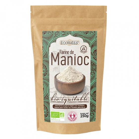 Farine de manioc bio équitable 250g