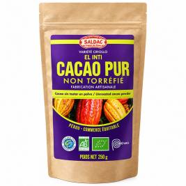Cacao criollo pur non torréfié en poudre bio équitable 250g