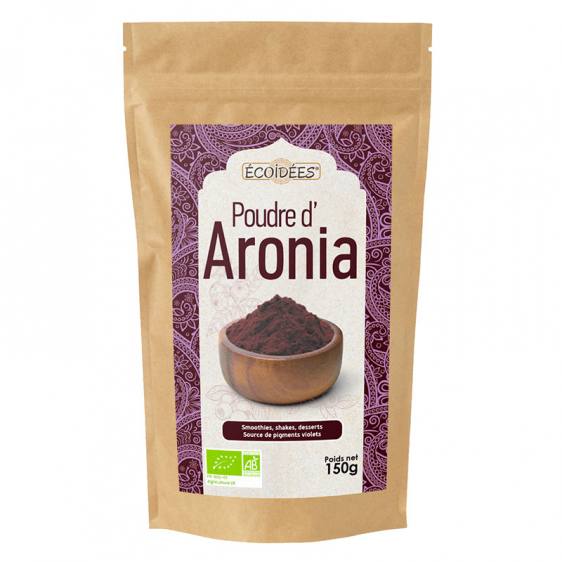 Baies d'aronia en poudre bio 150g
